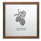 Cascade Hops Letterpress Print