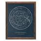 Sagan Star Chart - Navy